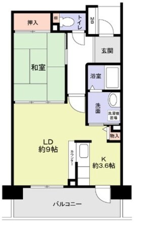 コーポレート清瀬駅南 3号棟の物件間取画像